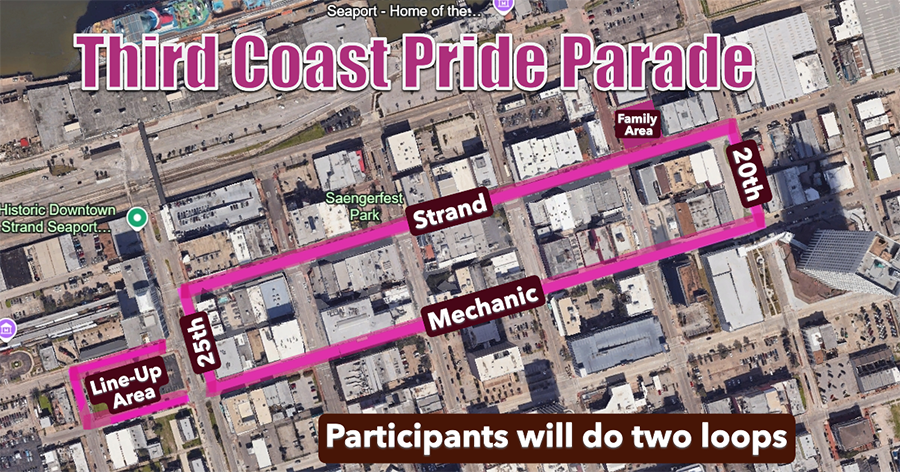 PrideFest Parade Route